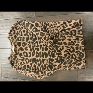 RD style waffle leopard long sleeve